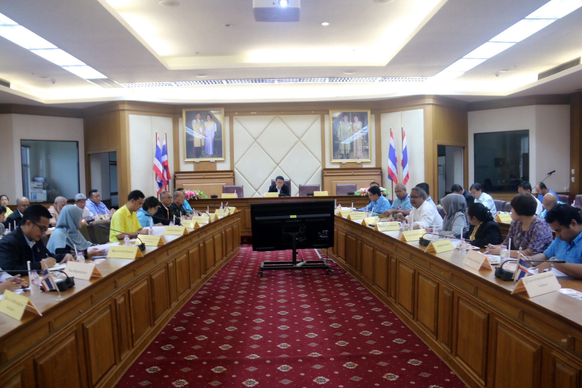 ประชุมคณะกรรมการบริหารงานจังหวัดแบบบูรณาการ จังหวัดยะลา 4/2562