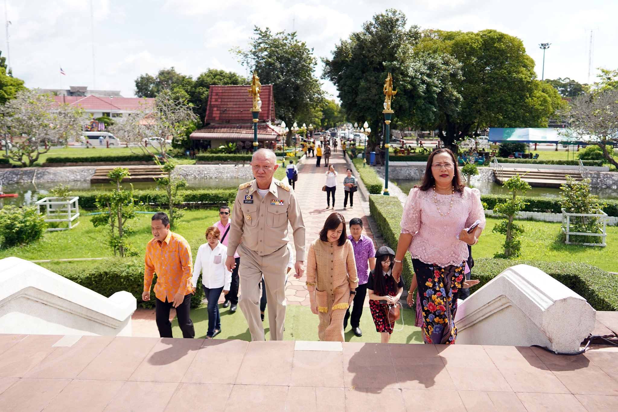 ร่วมต้อนรับ นายชัยสิทธิ์ พานิชพงศ์ ผู้ว่าราชการจังหวัดยะลา คนใหม่