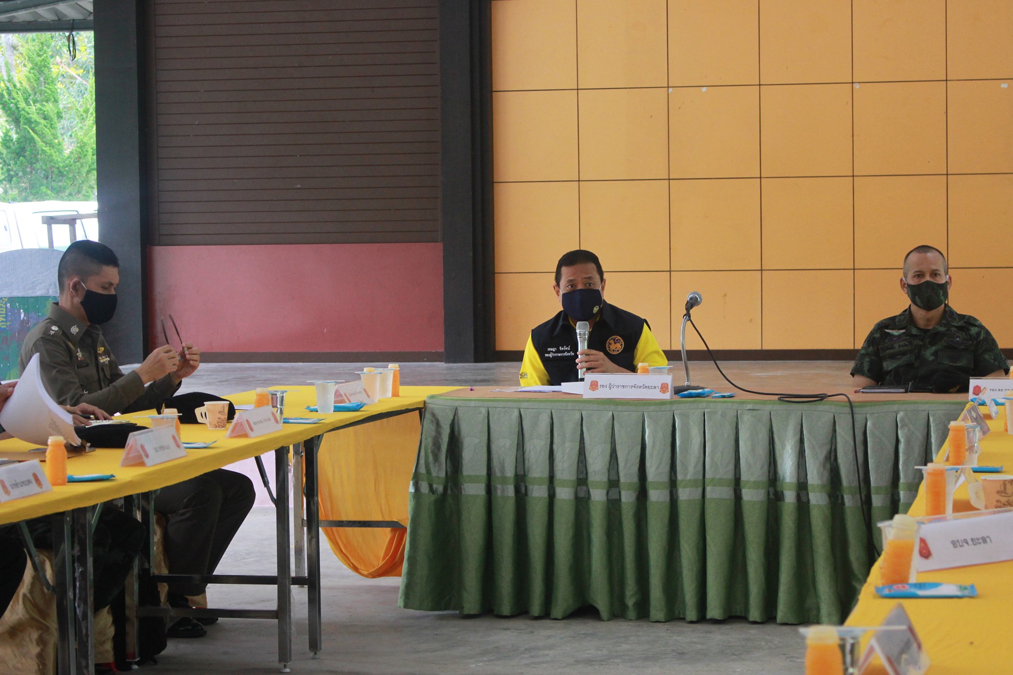 ประชุมเตรียมรับเสด็จฯ สมเด็จพระเจ้าน้องนางเธอ เจ้าฟ้าจุฬาภรณวลัยลักษณ์ อัครราชกุมารี