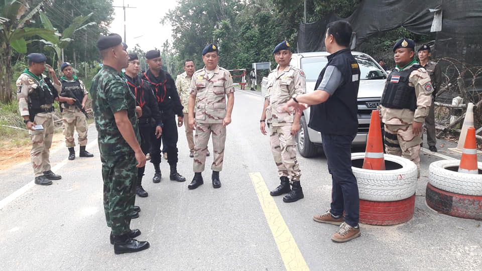 ลงพื้นที่ตรวจเยี่ยม ทบทวน/เตรียมความพร้อมการป้องกันเหตุการณ์ความไม่สงบ...