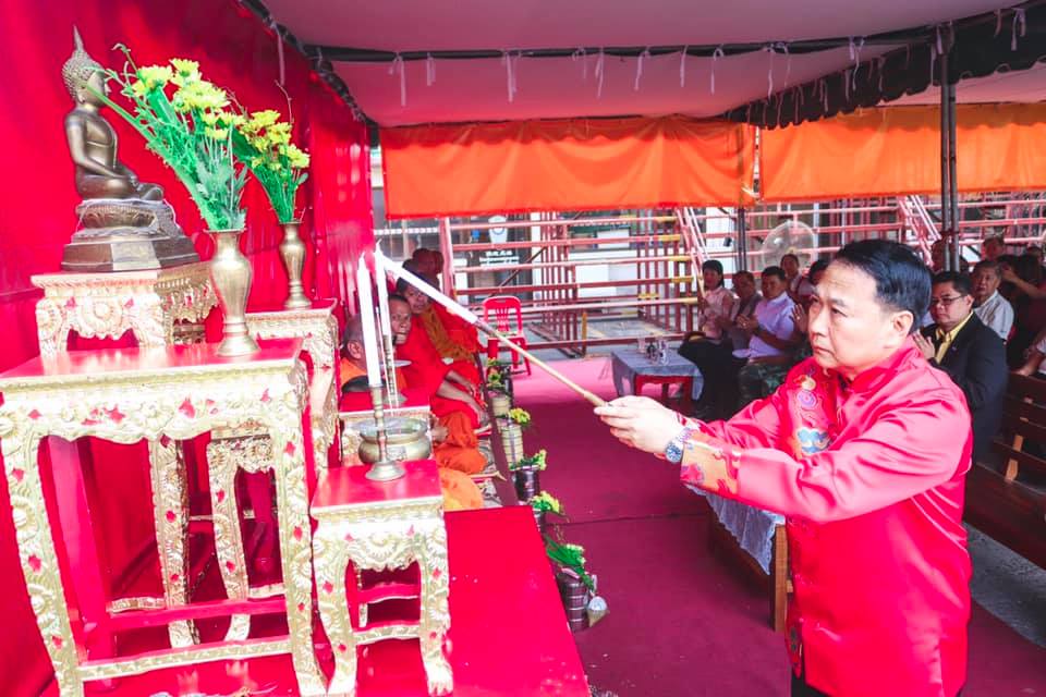 พิธีเปิดงานประเพณีสมโภชแห่พระลุยไฟ ประจำปี 2562