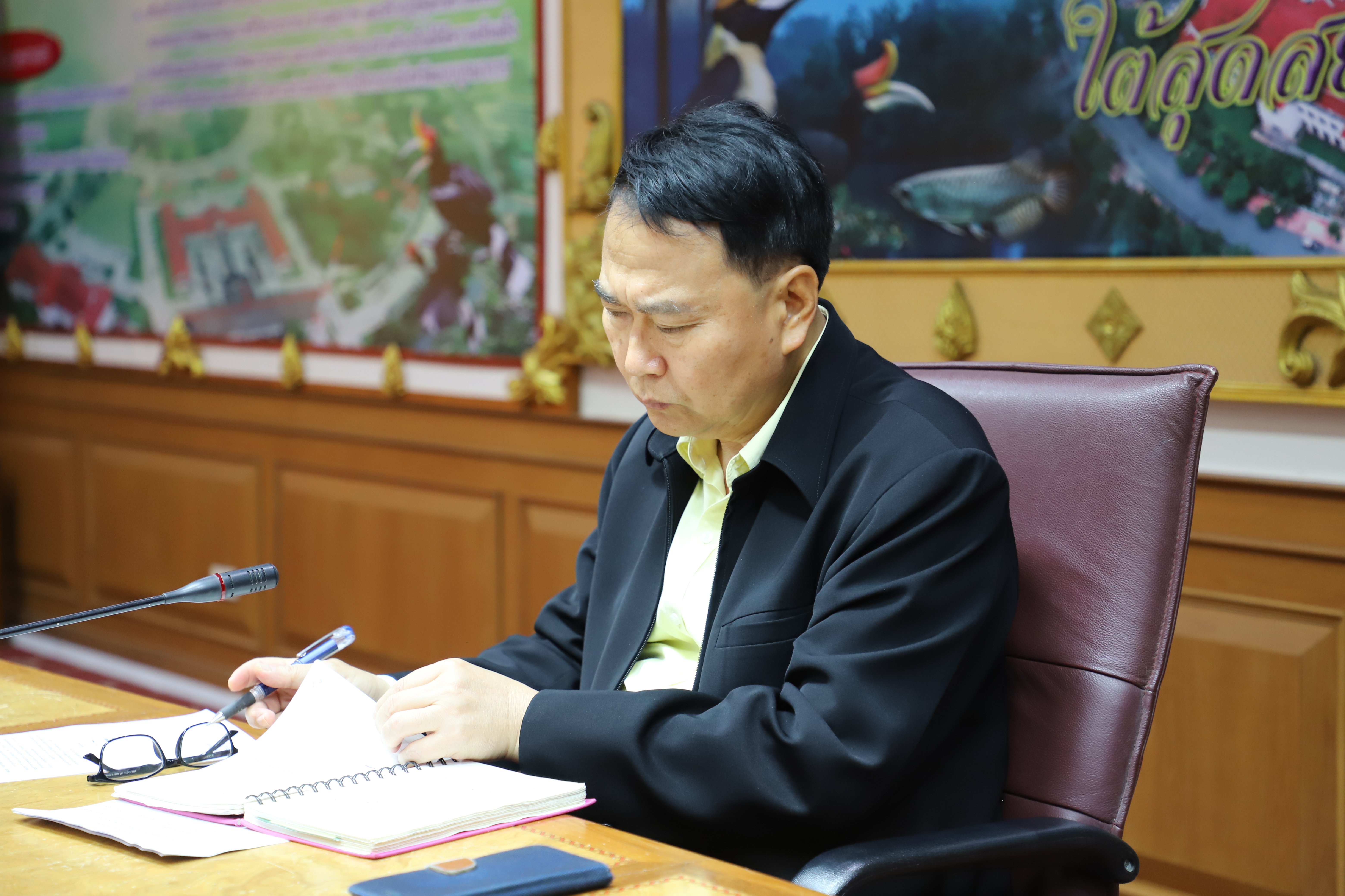 ประชุม VCS "หารือข้อราชการสำคัญ"