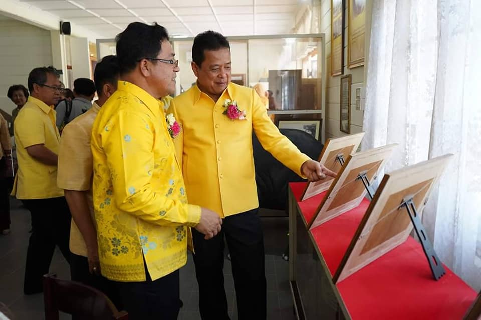 พิธีเปิดอาคารเรือนพระประทับ...