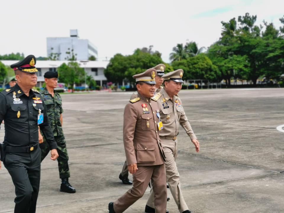 องคมนตรี​เดินทางมาปฏิบัติภารกิจเยี่ยมเยียนและให้กำลังใจแก่เจ้าหน้าที่ทหารพราน
