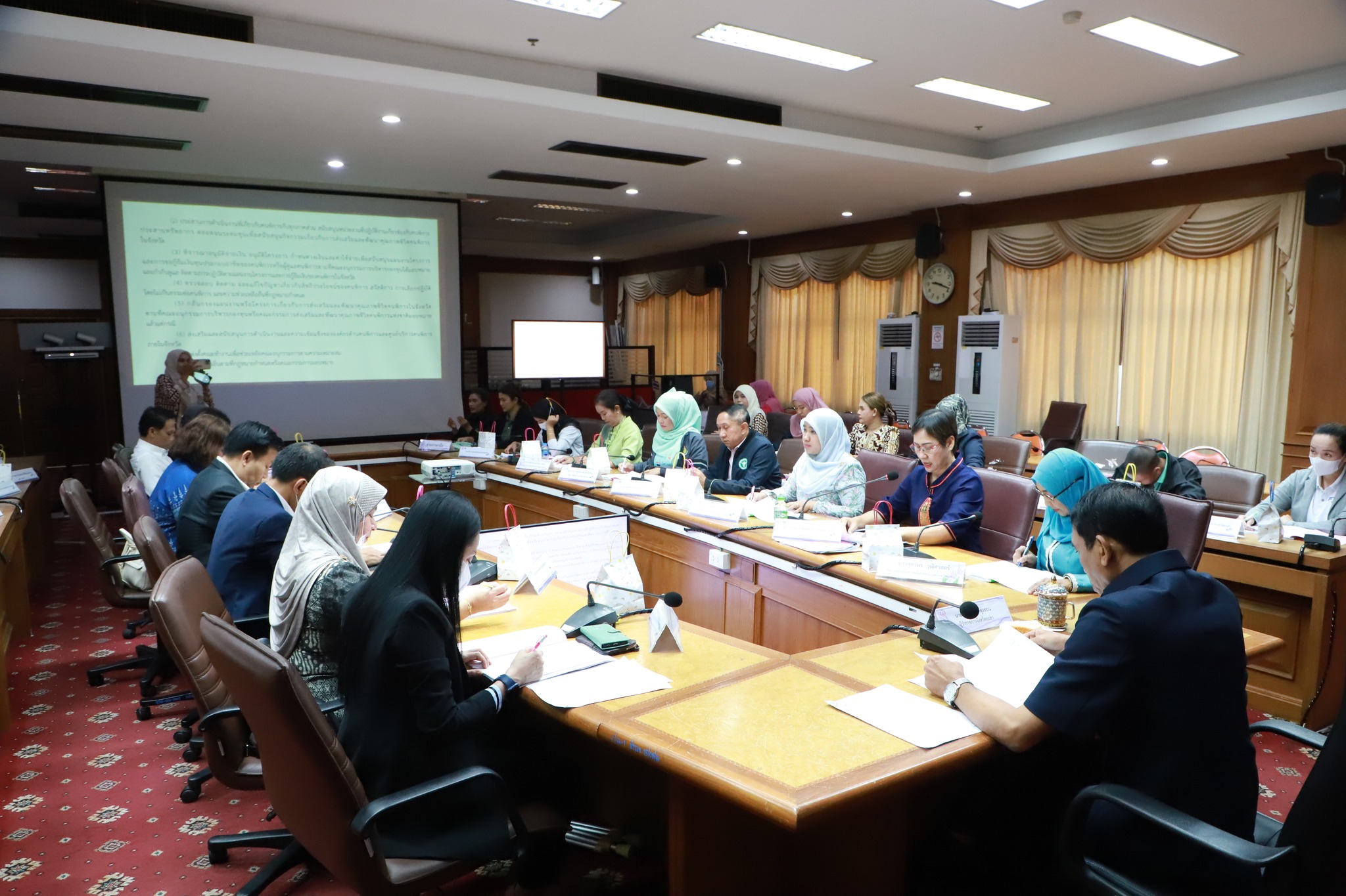 ผู้ว่าฯยะลา ประชุมคณะอนุกรรมการส่งเสริมและพัฒนาคุณภาพชีวิตคนพิการ ประจำจังหวัดยะลา 