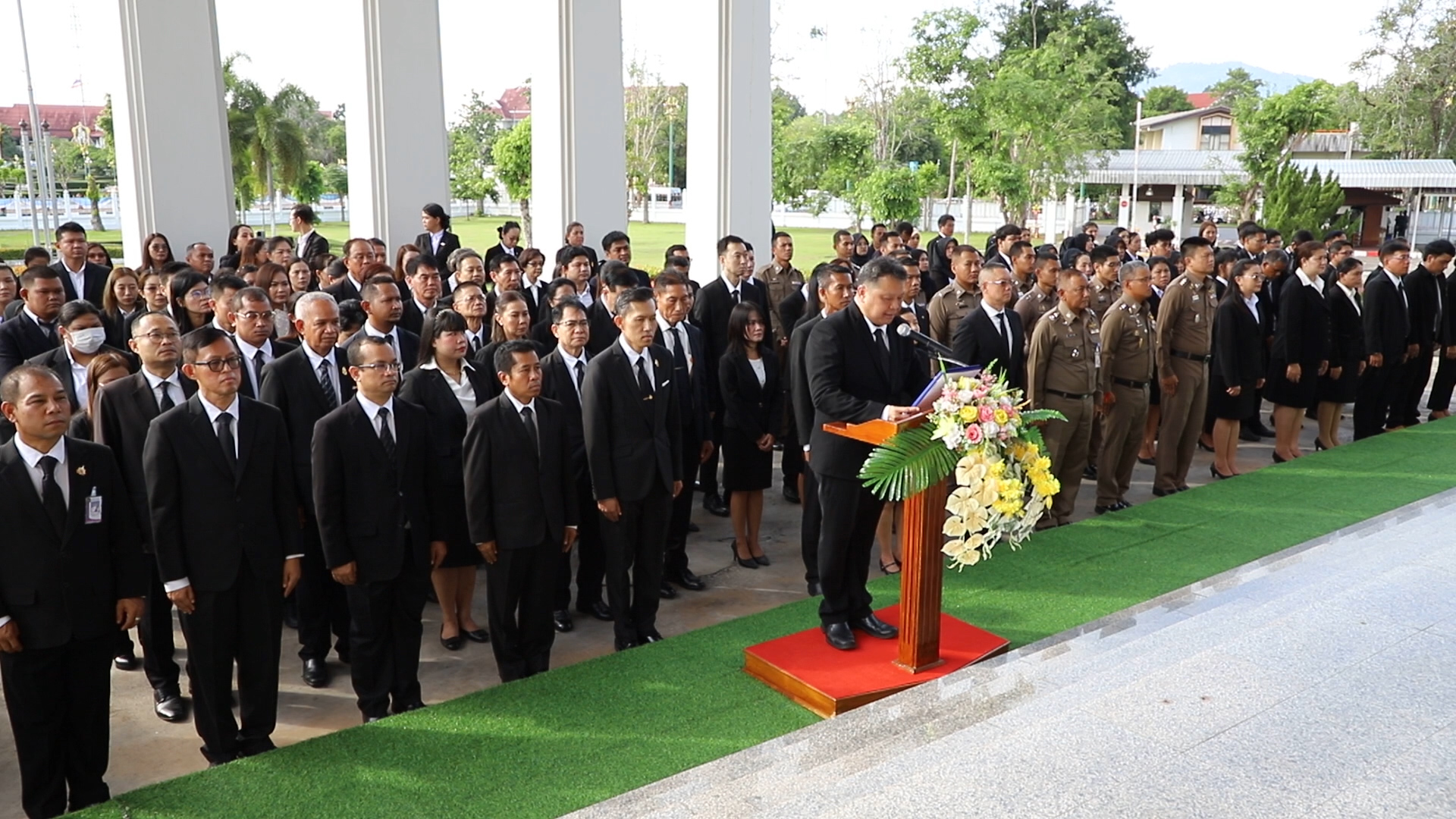 ศาลจังหวัดยะลา จักกิจกรรมเนื่องในวันรพี 7 สิงหาคม 2567 พิธีสงฆ์ พิธีวางพวงมาลา รำลึกพระกรุณาธิคุณ พระเจ้าบรมวงศ์เธอ พระองค์เจ้ารพีพัฒนศักดิ์ กรมหลวงราชบุรีดิเรกฤทธิ์ พระบิดาแห่งกฎหมายไทย 