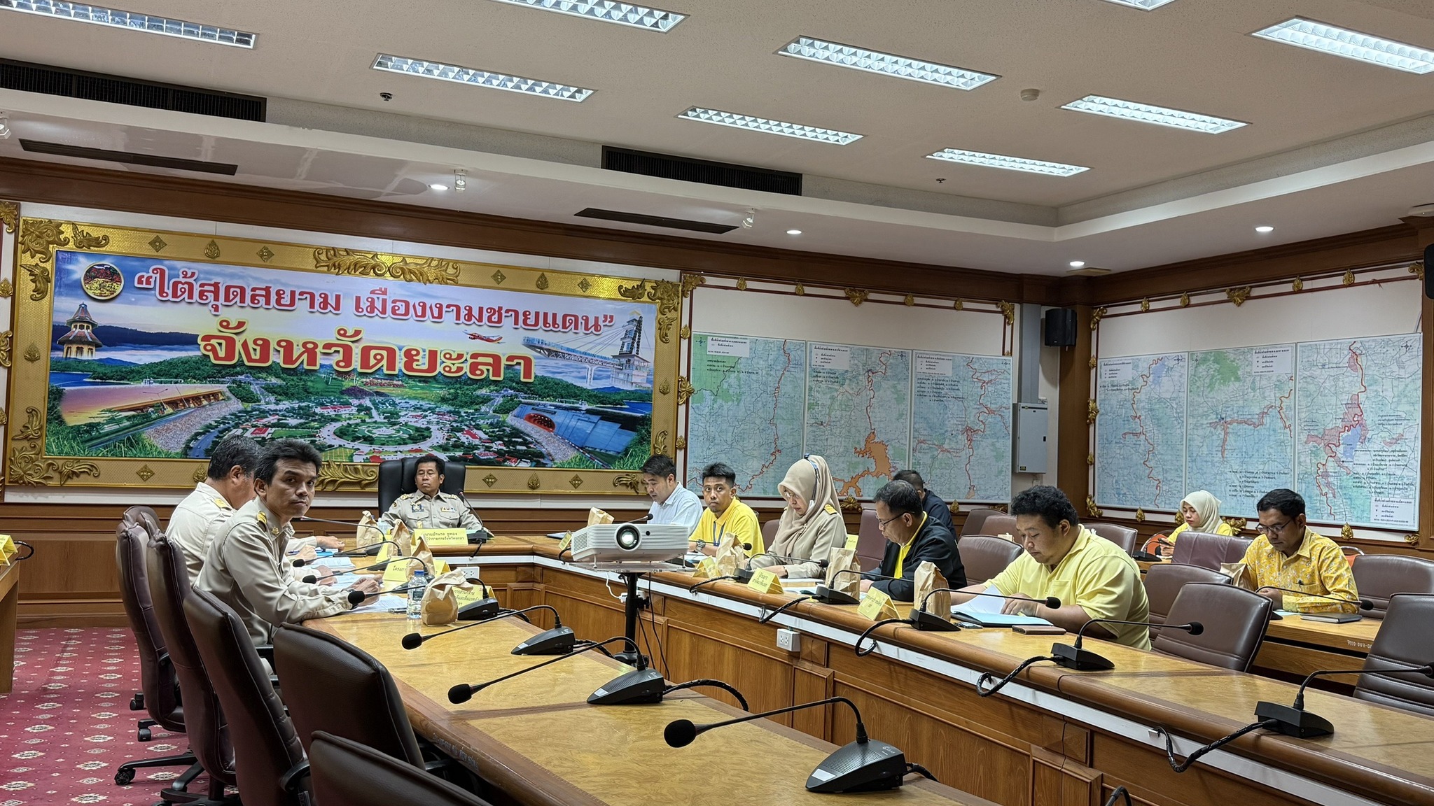 จังหวัดยะลา  จัดทำแผนการบริหารจัดการน้ำ นำร่อง 5 ตำบล ครอบคลุม 34 หมู่บ้าน  เพื่อความยั่งยืนการใช้น้ำของประชาชนในพื้นที่ สืบสานแนวพระราชดำริ
