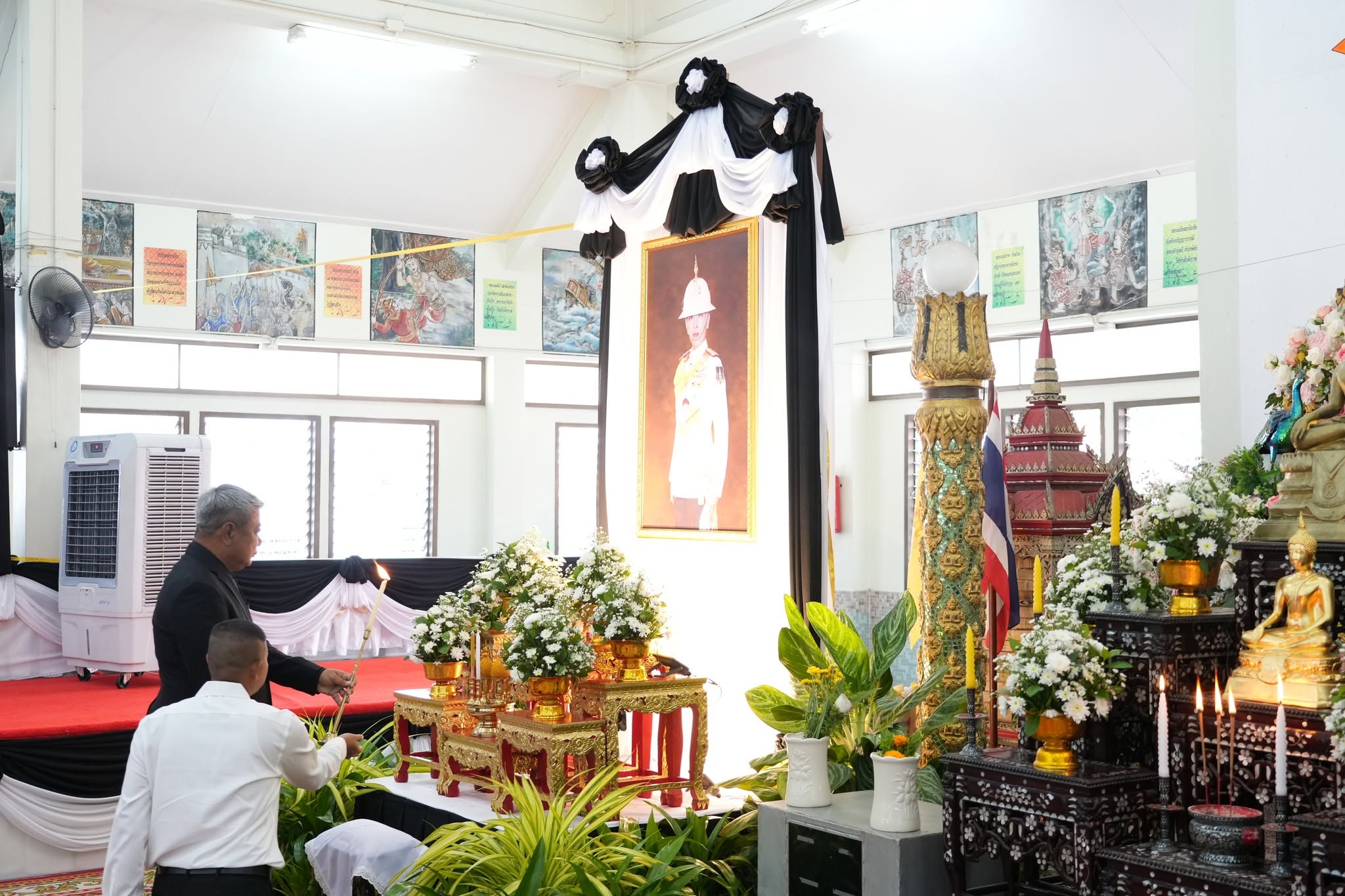 จังหวัดยะลา  จัดพิธีบำเพ็ญกุศลสวดพระอภิธรรม อุทิศถวายพระกุศลแด่ สมเด็จพระเจ้าลูกเธอ เจ้าฟ้าพัชรกิติยาภา นเรนทิราเทพยวดี กรมหลวงราชสาริณีสิริพัชร มหาวัชรราชธิดา